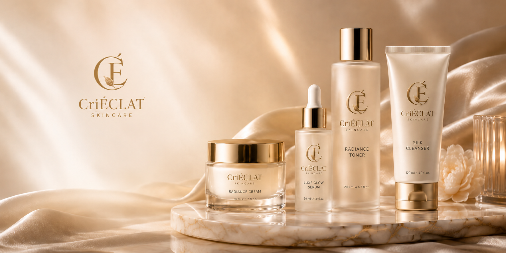 Collezione skincare CriÉCLAT